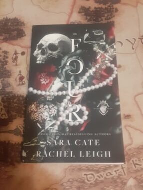 Four by Sara Cate & Rachel Leigh , a Black Heart trade paperback book.  Very goo